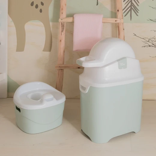 DiaperChamp ONE Standard Diaper Pail - Light Green - diaper champ - Image 2