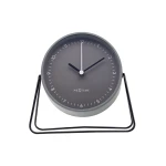 Nextime "Berlin L" Metal Wall Clock - 40 Cm - Grey - Nextime