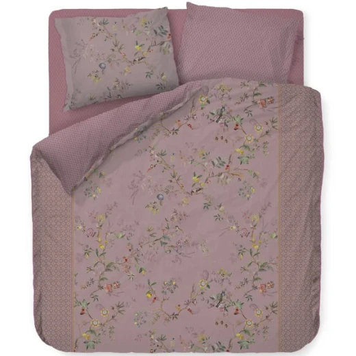 Bedding House Autunno Duvet Cover Set - 100% Cotton - 200 Thread - King & Super King - 3 Pcs - Lilac Bedding House Autunno Duvet Cover Set - 100% Cotton - 200 Thread - King & Super King - 3 Pcs - Lilac