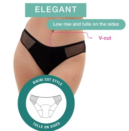 MASMI ELEGANT LARGE MENSTRUAL PANTIES - Masmi Organic Cotton - Image 2