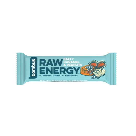 Bombus – Raw & Natural Vegan Energy Bar with Salty Caramel & Peanuts 50g Bombus – Raw & Natural Vegan Energy Bar with Salty Caramel & Peanuts 50g