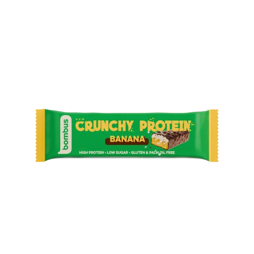Bombus Crunchy Protein Bar Banana 50g Bombus Crunchy Protein Bar Banana 50g