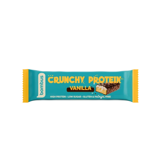 Bombus Crunchy Protein Bar Vanilla 50g Bombus Crunchy Protein Bar Vanilla 50g