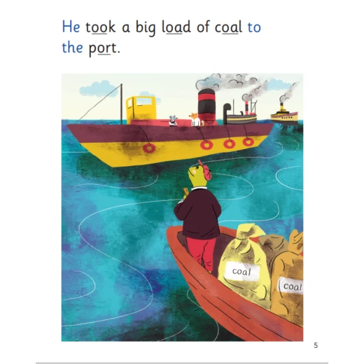 Boatman Toad: My Letters and Sounds Phase Three Phonics Reader - Image 2