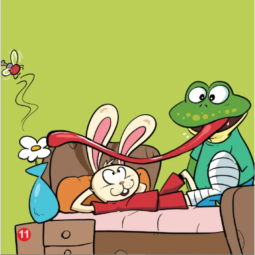 Rabbit Illness Arabic Alphabets Book, Letter Da - Image 3