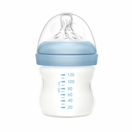 aBaby, Borosilicate Glass Baby Natural Feeding Bottle, (0m+, 120ml/4oz) - aBaby - Image 3