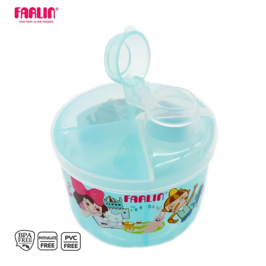 Farlin - Milk Powder Container 1 piece, ازرق - فارلين - Image 2