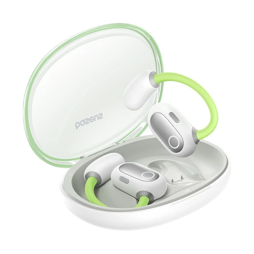 سماعات باسيوس Eli Sport 1 اللاسلكية بتقنية TWS وتصميم مفتوح - باللون الأخضر - باسيوس - Image 4