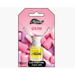 معطر سيارة ماروتا برائحة العلكة (Gum) المنعشة سعة 8 مل - فواحة زجاجية بتصميم أنيق وعبير طفولي مبهج، عطر مركز يدوم طويلاً لإضفاء لمسة من الحيوية