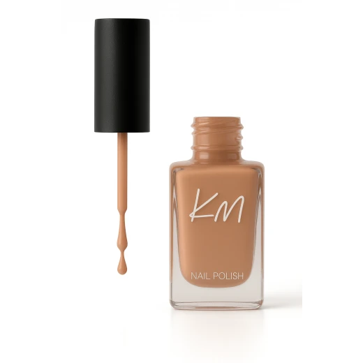 KM Nail Polish No 110 Brilliant Shine Long Lasting Formula 12 ml for Women