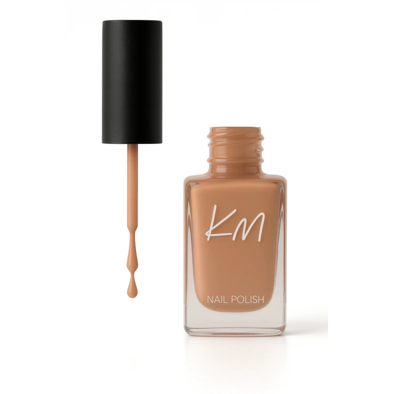 KM Nail Polish No 110 Brilliant Shine Long Lasting Formula 12 ml for Women - Km