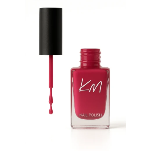 KM Nail Polish No 114 Brilliant Shine Long Lasting Manicure for Women 12ml KM Nail Polish No 114 Brilliant Shine Long Lasting Manicure for Women 12ml