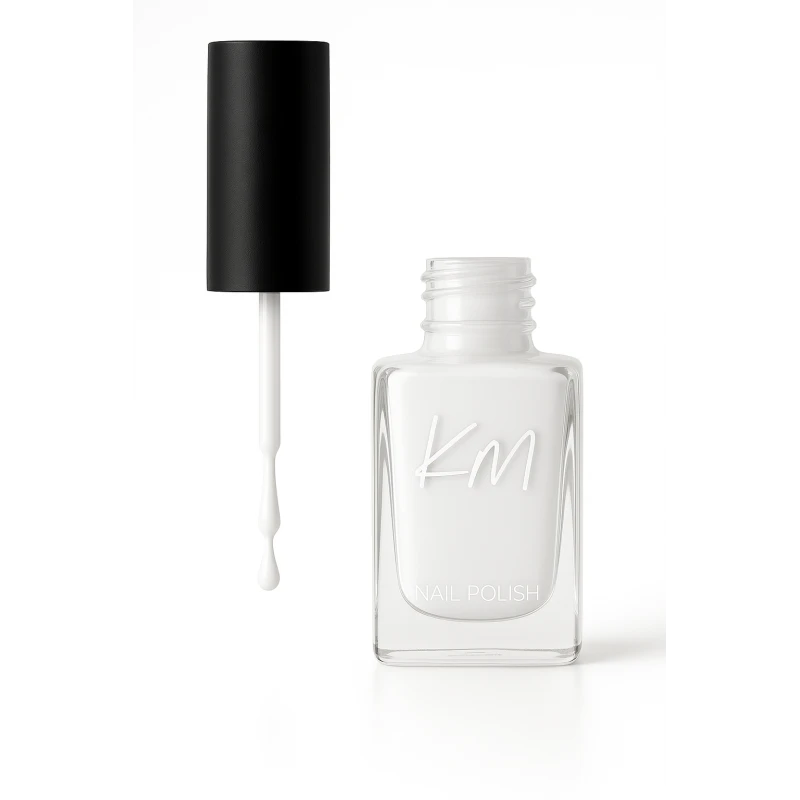 KM Nail Polish No 126 Long Lasting Shine 12 ml Expressive Manicure Flawless Finish - Km