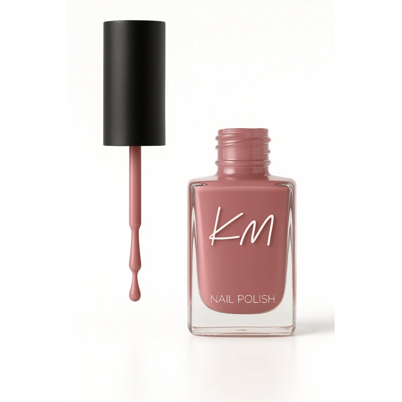 KM Nail Polish No 144 Long Lasting Shine Vibrant Color Nail Art 12ml Professional Manicure - Km