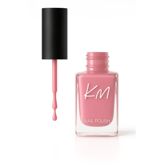 KM Nail Polish No 152 Long Lasting Brilliant Shine 12 ml Professional Manicure for Women