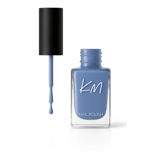 KM Nail Polish Shade 156 Brilliant Shine Long Lasting Manicure 12ml Expressive Nail Color