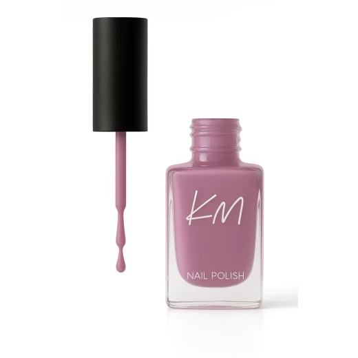 KM Nail Polish Color 163 Long Lasting Shine 12ml Expressive Manicure for Women KM Nail Polish Color 163 Long Lasting Shine 12ml Expressive Manicure for Women