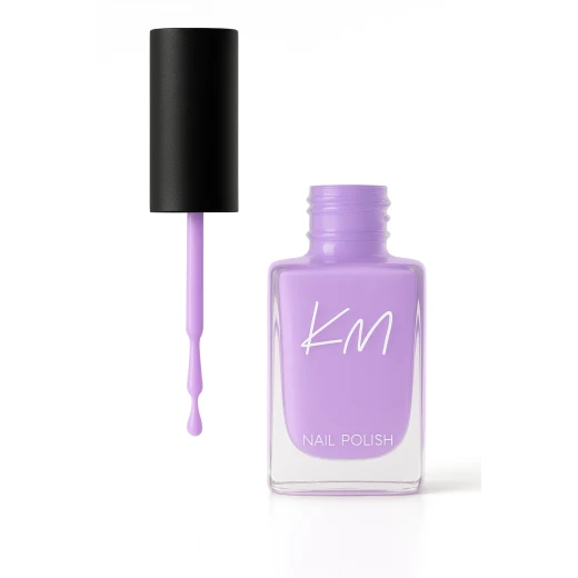 KM Nail Polish No 168 Long Lasting Shine 12 ml Expressive Manicure for Beautiful Nails
