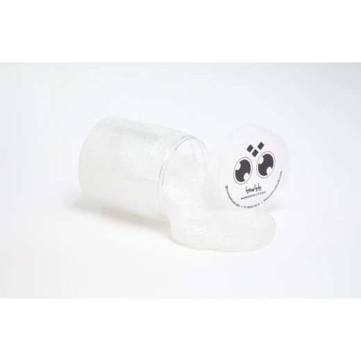 MamaSima White Glitter Slime - Mamasima - Image 5