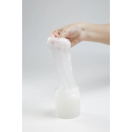 MamaSima White Glitter Slime - Mamasima - Image 2