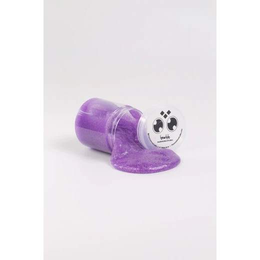 MamaSima Purple Glitter Slime - Mamasima - Image 5