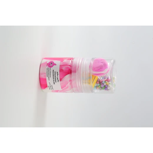 MamaSima ٍStrawberry Macaroon Themed Slime - Mamasima - Image 3