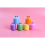 MamaSima Cloud Slime Snow Slime Texture 250ml Purple, Blue, Green, Yellow, Orange, Pink Hand-Made Stress-Relieving Fun - Mamasima