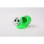 MamaSima Clear Neon Green Slime, Glossy Bubble-Making Slime with Light Scent | For Experienced Slimers - Mamasima