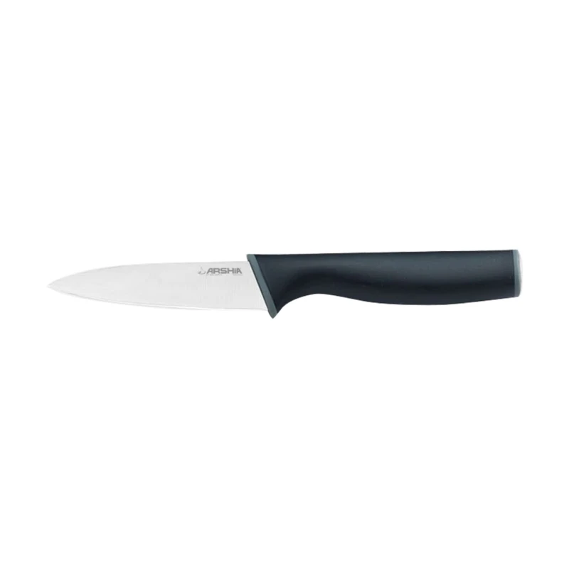 arshia single 3.5-inch stainless steel paring knife – precise blade for peeling and slicing fruits and vegetables, ergonomic handle, rust-resistant, essential for everyday kitchen prep - Arshia