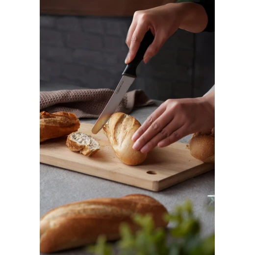 Arshia 3-Piece Stainless Steel Kitchen Knife Set with Ultra-Sharp Rust-Resistant Blades, Ergonomic Non-Slip Handles, and Modern Design for Professional Food Preparation at Home - Arshia - Image 4