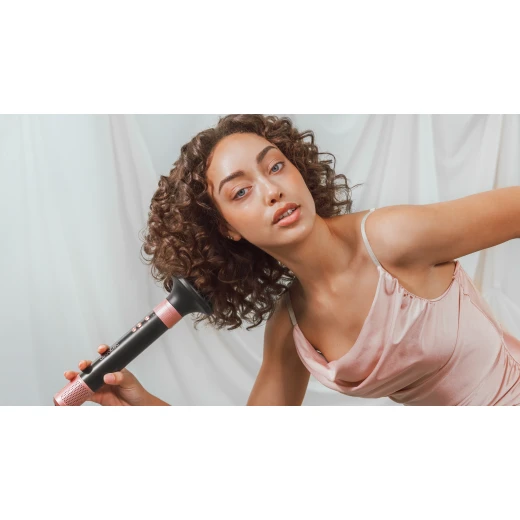 Cecotec CeramicCare AirGlam Black 14-in-1 Hair Styler 1400W, 110000 RPM Digital Brushless Motor, Coanda Technology, Ceramic & Keratin Coating, 14 Styling Heads, 3 Heat and 3 Speed Settings, Cold Air, Self-Cleaning Function, Luxury Storage Case - Cecotec - Image 6