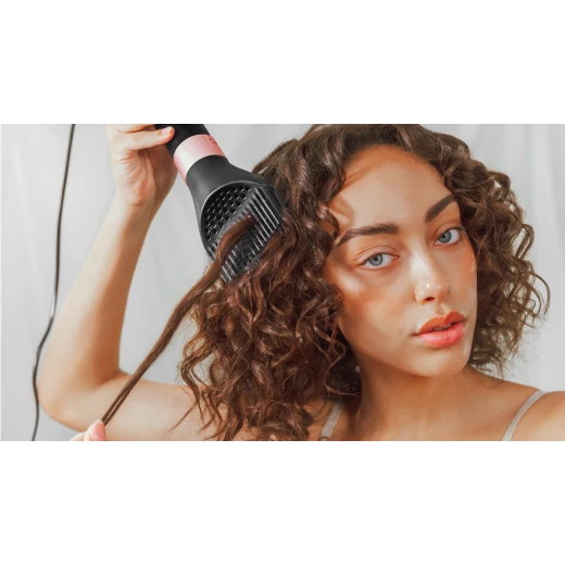 Cecotec CeramicCare AirGlam Black 14-in-1 Hair Styler 1400W, 110000 RPM Digital Brushless Motor, Coanda Technology, Ceramic & Keratin Coating, 14 Styling Heads, 3 Heat and 3 Speed Settings, Cold Air, Self-Cleaning Function, Luxury Storage Case - Cecotec - Image 7