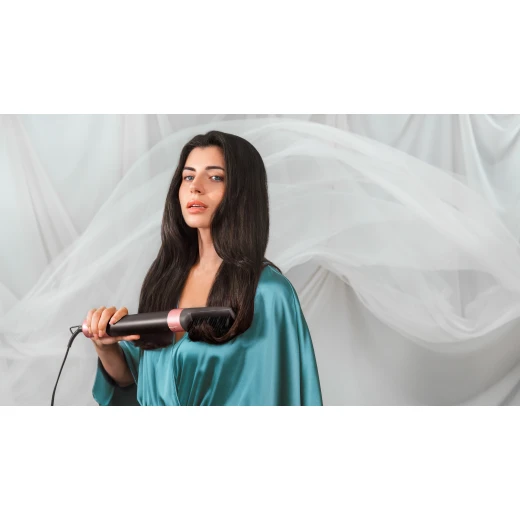 Cecotec CeramicCare AirGlam Black 14-in-1 Hair Styler 1400W, 110000 RPM Digital Brushless Motor, Coanda Technology, Ceramic & Keratin Coating, 14 Styling Heads, 3 Heat and 3 Speed Settings, Cold Air, Self-Cleaning Function, Luxury Storage Case - Cecotec - Image 9