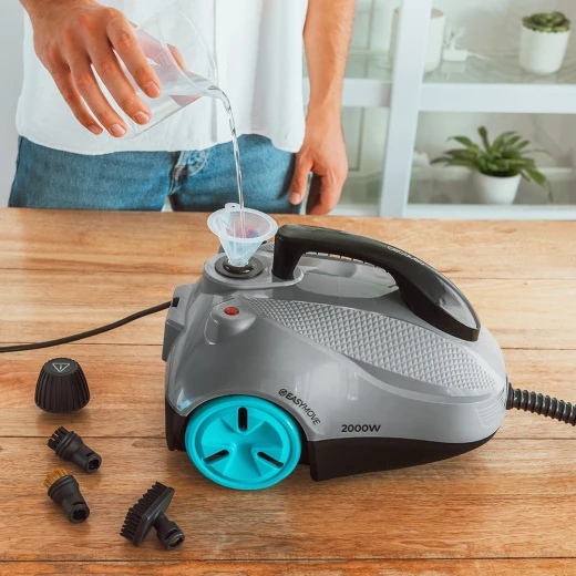 Cecotec HydroSteam 2000 EasyHome Max – Multi-purpose Canister Steam Cleaner, 2000 W, 5 Bar Pressure, XXL 2 L Tank, 16 Accessories - Cecotec - Image 4