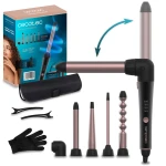 Cecotec SurfCare MultiWaves – Multi-head Hair Curler (5 Interchangeable Heads) with Ceramic Coating - Cecotec