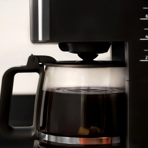 ماكينة تحضير القهوة الرقمية Cecotec Coffee 56 Time، بقوة 800 واط، وتقنية ExtremeAroma، وإبريق زجاجي مقاوم للحرارة سعة 1.3 لتر (12 كوبًا) - سيكوتك - Image 2