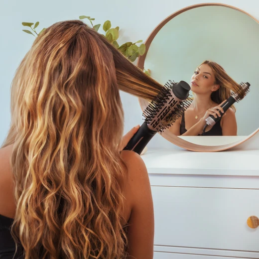 Cecotec CeramicCare Unique Touch — 1200 W Hot Air Brush, 5-in-1 Styling Tool (Dryer, Straightener, Volumizer, Curler, Detangler) - Cecotec - Image 6