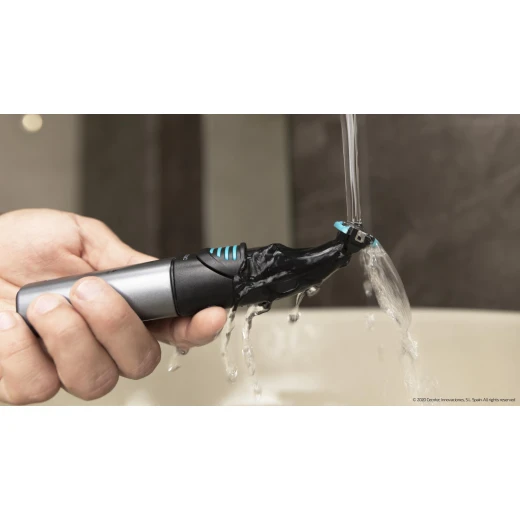 Cecotec PrecisionCare Extreme 5in1 multifunction shaver for face and body grooming, with stainless steel blades, waterproof IPX5 design, 60-minute lithium battery runtime, multiple heads, LED indicator, and storage stand - Cecotec - Image 3