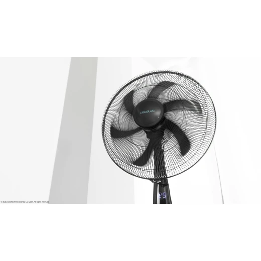 Cecotec EnergySilence 620 MaxFlow Smart Pedestal Fan 70W, Copper Motor, 45cm Diameter, 6 Blades, 3 Speeds, 3 Modes, 75° Oscillation, LED Display and 7.5H Timer - Cecotec - Image 2