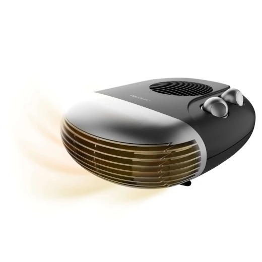 Cecotec ReadyWarm 2000 Max Horizon Black Fan Heater 2000 W, 3 Operating Modes (Cool / Warm / Hot), Adjustable Thermostat, Heats up to 20 m², Compact and Lightweight Design, Dual Control Knobs, Overheat Protection System Cecotec ReadyWarm 2000 Max Horizon Black Fan Heater 2000 W, 3 Operating Modes (Cool / Warm / Hot), Adjustable Thermostat, Heats up to 20 m², Compact and Lightweight Design, Dual Control Knobs, Overheat Protection System