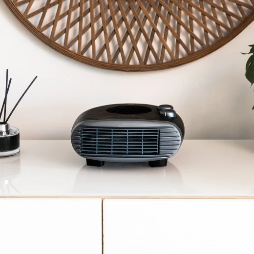 Cecotec ReadyWarm 2000 Max Horizon Black Fan Heater 2000 W, 3 Operating Modes (Cool / Warm / Hot), Adjustable Thermostat, Heats up to 20 m², Compact and Lightweight Design, Dual Control Knobs, Overheat Protection System - Cecotec - Image 6