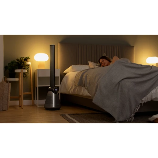 Cecotec EnergySilence 9890 Skyline Bladeless Tower Fan 50W, 39-Inch Height, 3 Speeds, 3 Modes, 40° Oscillation, LED Display, 15H Timer and Remote Control - Cecotec - Image 3