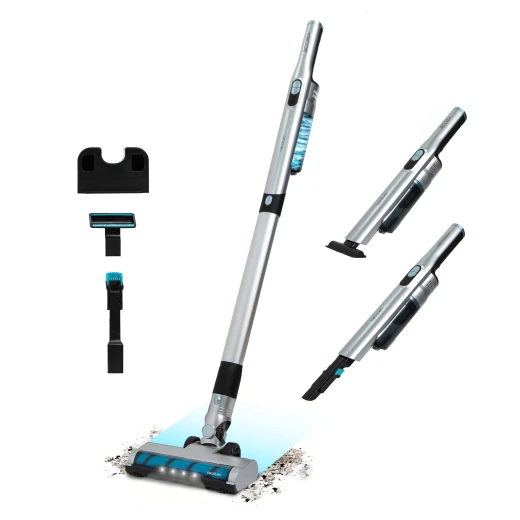 Cecotec Scoba 2100 Jalisco Cordless Vertical Vacuum Cleaner 2-in-1, 210 W Digital Brushless Motor, 20 kPa Suction Power, Jalisco Multi-Surface Brush, Up to 45 min Runtime, Eco and Turbo Modes, Multi-Phasic Cyclonic System Cecotec Scoba 2100 Jalisco Cordless Vertical Vacuum Cleaner 2-in-1, 210 W Digital Brushless Motor, 20 kPa Suction Power, Jalisco Multi-Surface Brush, Up to 45 min Runtime, Eco and Turbo Modes, Multi-Phasic Cyclonic System