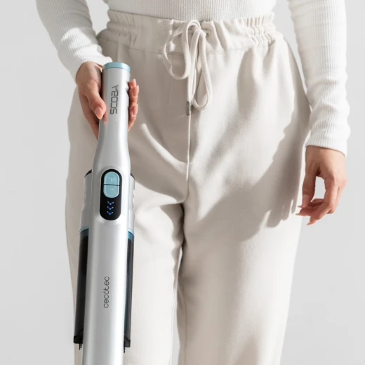 Cecotec Scoba 2100 Jalisco Cordless Vertical Vacuum Cleaner 2-in-1, 210 W Digital Brushless Motor, 20 kPa Suction Power, Jalisco Multi-Surface Brush, Up to 45 min Runtime, Eco and Turbo Modes, Multi-Phasic Cyclonic System - Cecotec - Image 3