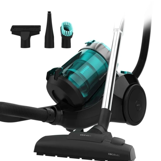 Cecotec Conga Rockstar Multicyclonic Plus 800W Canister Vacuum Cleaner — Bagless Multi-Cyclonic | 2.5L Tank | Telescopic Tube & Accessories - Cecotec - Image 2