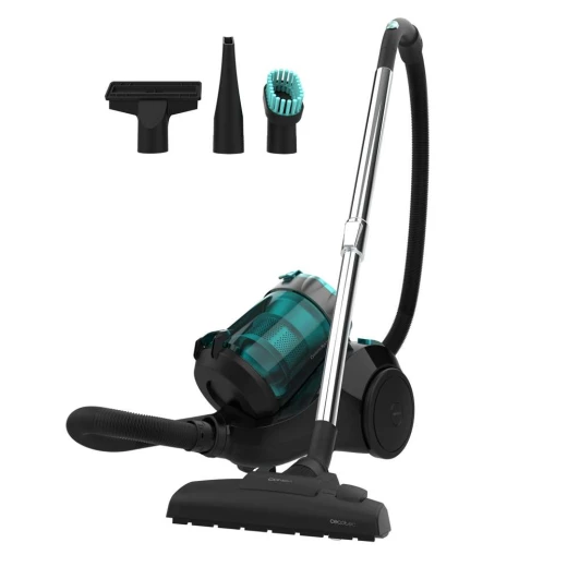 Cecotec Conga Rockstar Multicyclonic Plus 800W Canister Vacuum Cleaner — Bagless Multi-Cyclonic | 2.5L Tank | Telescopic Tube & Accessories Cecotec Conga Rockstar Multicyclonic Plus 800W Canister Vacuum Cleaner — Bagless Multi-Cyclonic | 2.5L Tank | Telescopic Tube & Accessories