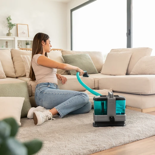 Cecotec Conga 2000 Carpet&Spot Clean Compact — 330W Upholstery & Carpet Cleaner, Spray + Clean + Vacuum System, Compact Lightweight Design with Dual Tanks (800 ml Clean Water + 500 ml Dirty Water) - Cecotec - Image 9