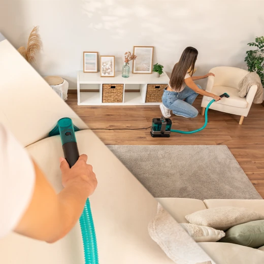 Cecotec Conga 2000 Carpet&Spot Clean Compact — 330W Upholstery & Carpet Cleaner, Spray + Clean + Vacuum System, Compact Lightweight Design with Dual Tanks (800 ml Clean Water + 500 ml Dirty Water) - Cecotec - Image 2