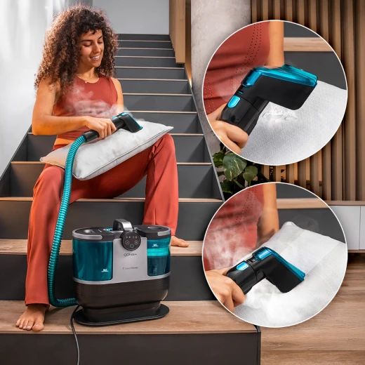 Cecotec Conga 7000 Carpet & Spot Clean Steam XXL — 1700W Upholstery & Carpet Cleaner with Steam, Dual Tanks (1600 ml Clean Water + 950 ml Dirty Water), Quick-Heating Steam & Multi-Accessory Kit - Cecotec - Image 7