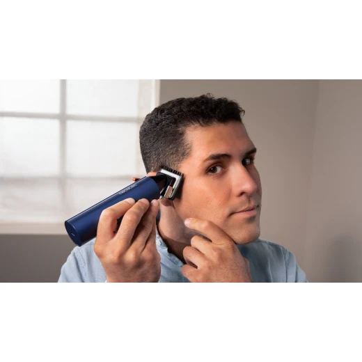 Cecotec PrecisionCare Expert Elite Professional Hair Clipper, Digital Brushless Motor 6700 rpm, 2 Speeds, Ceramic Precision Blades, Aluminium Housing, 6 Guide Combs, 0.8–2 mm Length Adjustment, 2-Hour Cordless Runtime, Travel Bag - Cecotec - Image 5